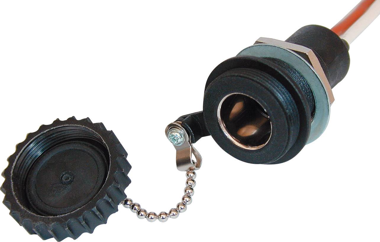 Gniazdo wodoszczelne wtyczki samochodowej, ProCar 52005003, uniwersalne, 12-24 V/DC, 16A - obrazek 1