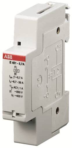 ABB Przekaźnik monitorujący 1 NC 1 szt. E452-5,7A obciązenie - obrazek 1