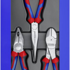 Zestaw szczypiec Knipex 00 20 11 V01, do warsztatu, 3 szt. Zestaw szczypiec Knipex 00 20 11 V01, do warsztatu, 3 szt.