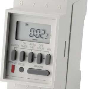C-Control CC-6432033 Przekaźnik czasowy na szynę DIN TM-848-2, cyfrowy, 1 x WŁ/WYŁ C-Control CC-6432033 Przekaźnik czasowy na szynę DIN TM-848-2, cyfrowy, 1 x WŁ/WYŁ