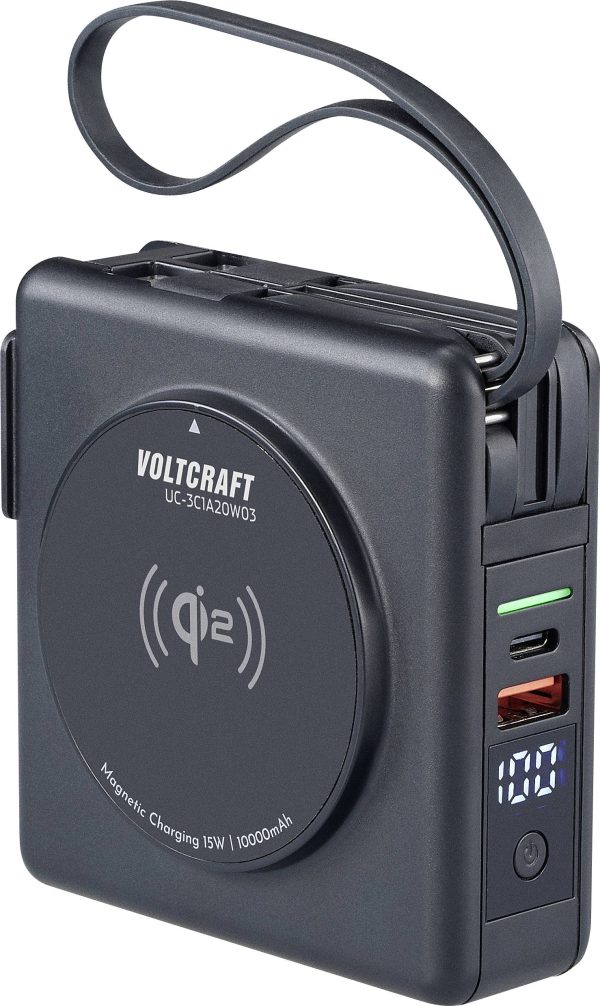 VOLTCRAFT UC-3C1A20W03 Ładowarka podróżna 20 W 1x USB-A, 3x USB-C® Fast Charge, Power Delivery czarny dom bezprzewodowe