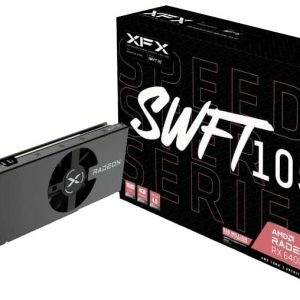 XFX Karta graficzna AMD Radeon RX 6400 SWFT105 Gaming 4 GB GDDR6-RAM PCIe HDMI, DisplayPort Niskoprofilowa, AMD FreeSync XFX Karta graficzna AMD Radeon RX 6400 SWFT105 Gaming 4 GB GDDR6-RAM PCIe HDMI, DisplayPort Niskoprofilowa, AMD FreeSync