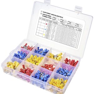 TRU COMPONENTS TC-11894508 Zestaw złączy zaciskanych, 0.5 mm² – 6.0 mm², 520 szt. TRU COMPONENTS TC-11894508 Zestaw złączy zaciskanych, 0.5 mm² – 6.0 mm², 520 szt.