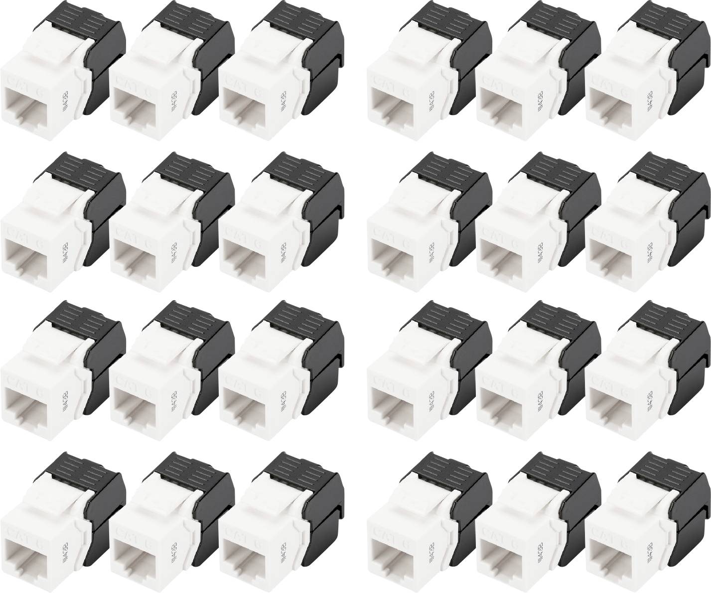 Digitus DN-93603-24 Moduł RJ45 Keystone CAT 6 24 szt. - obrazek 1
