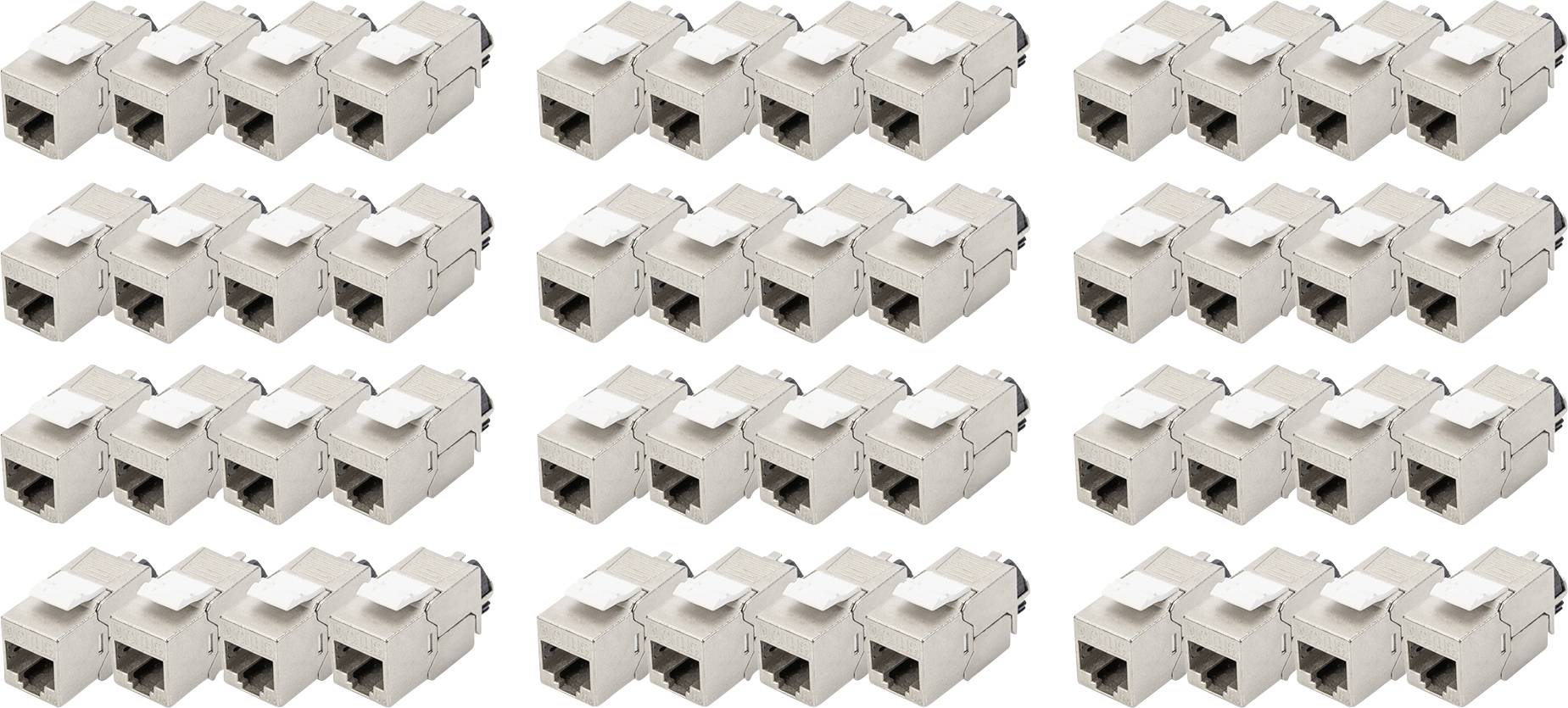 Digitus DN-93617-48 Moduł RJ45 Keystone CAT 6a 48 szt. - obrazek 1