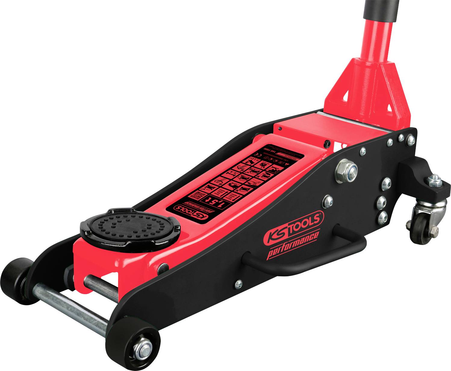 Hydrauliczny podnośnik KS Tools 160.1000, 1500 kg, Wysokość robocza: 90 - 360 mm - obrazek 1