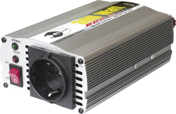 Przetwornica samochodowa e-ast CL300-12, 300 W, N/A, złącze żeńskie ze stykiem uziemiającym