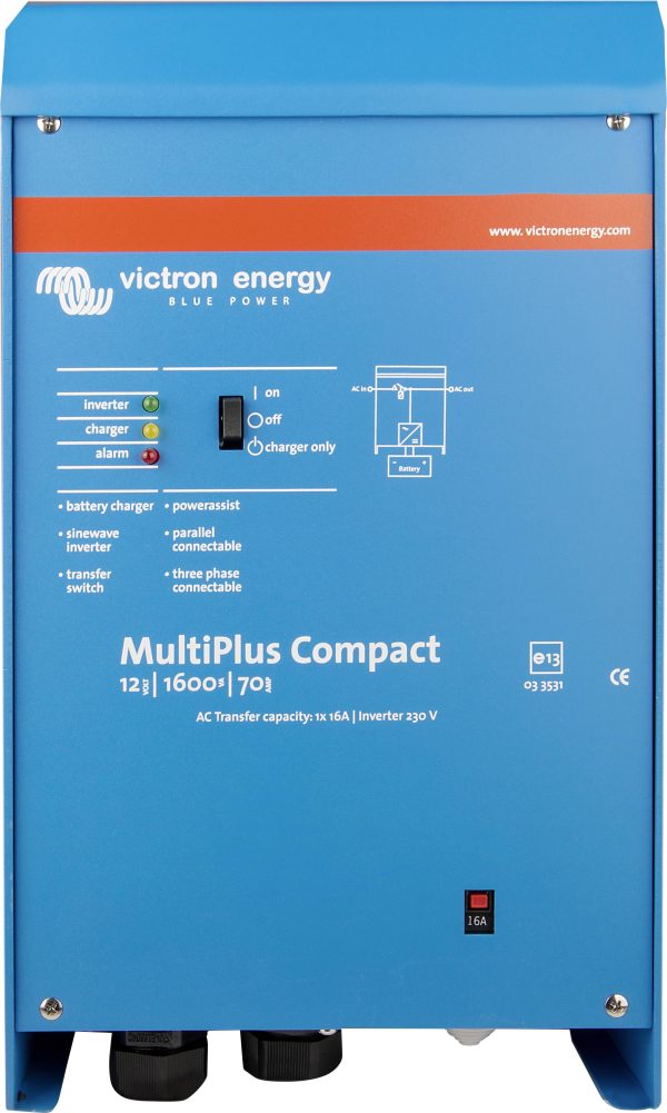 Przetwornica samochodowa Victron Energy 310439 EasyPlus C 12/1600/70-16 1600 W