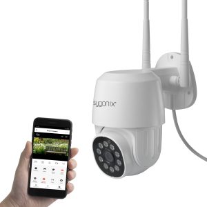 Kamera monitoringu IP Sygonix PTZ WLAN SY-4760960 LAN, WLAN 1920 x 1080 px