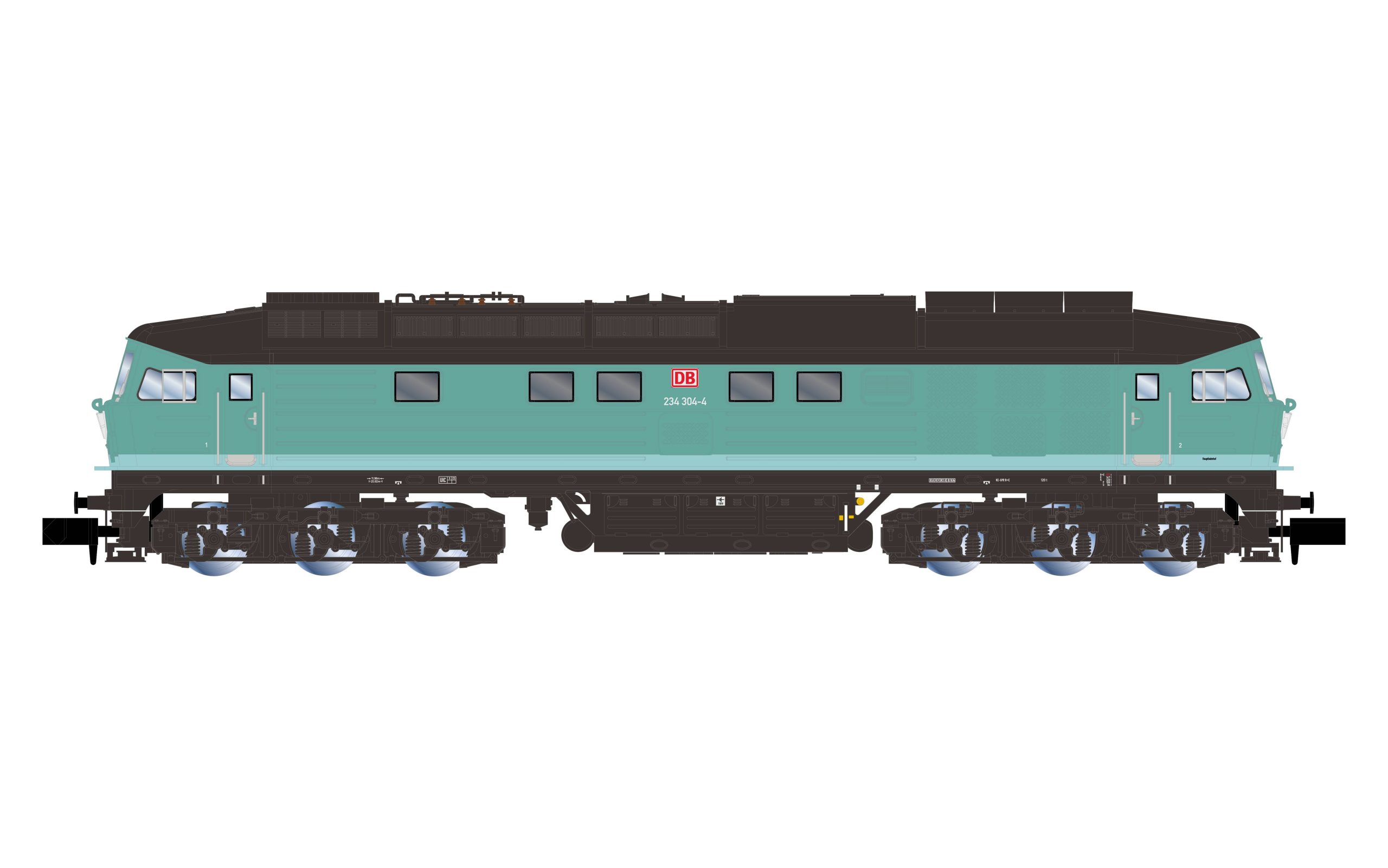 Lokomotywa diesel, Lokomotywa elektryczna Arnold HN2657 N - obrazek 1
