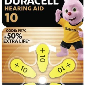 Bateria do aparatu słuchowego ZA 10 Duracell 1.45 V 6 szt. 100 mAh cynkowo-powietrzne Bateria do aparatu słuchowego ZA 10 Duracell 1.45 V 6 szt. 100 mAh cynkowo-powietrzne