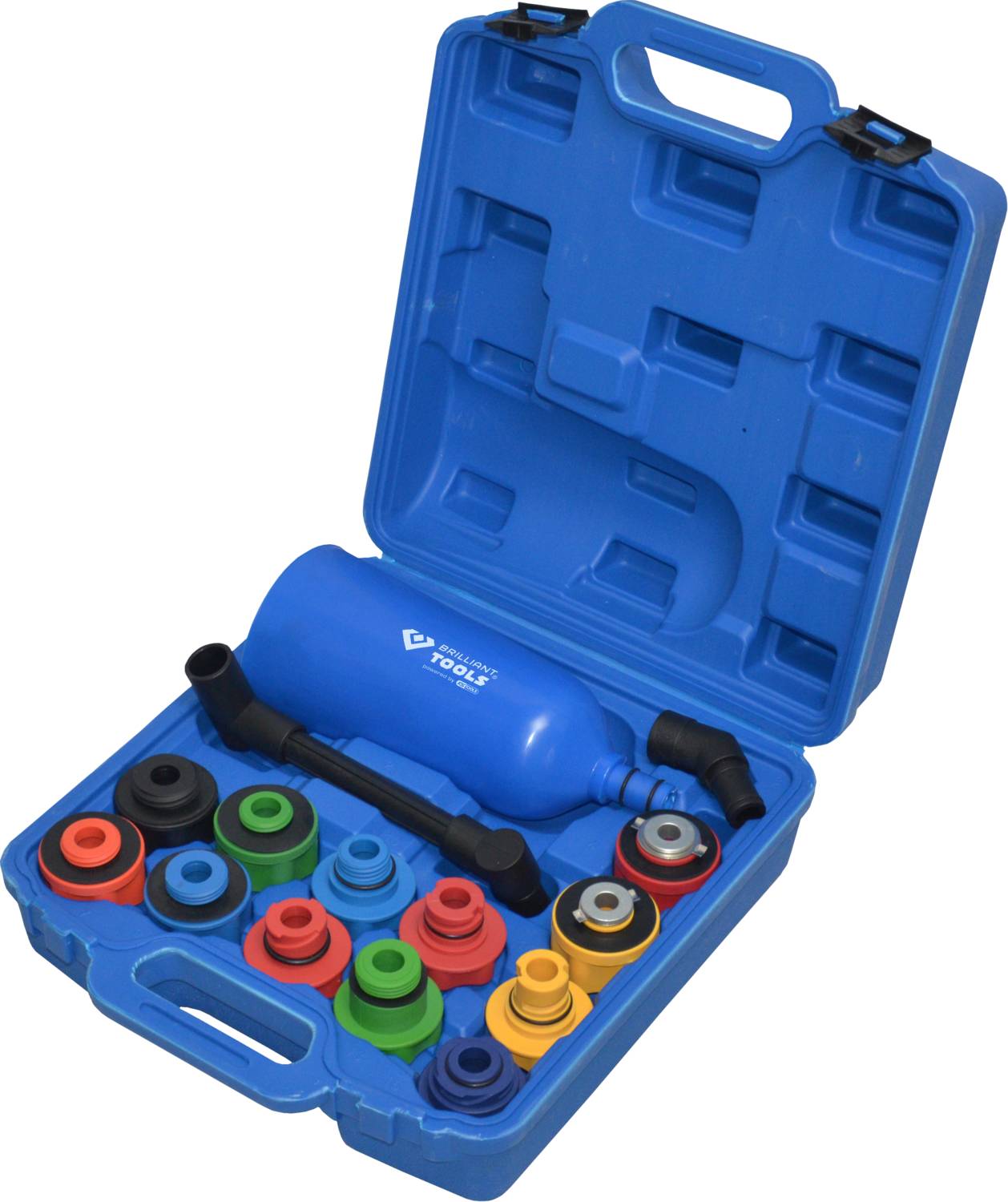 Zestaw lejków do oleju MASTER z obrotowym ramieniem kątowym, 15 szt Brilliant Tools BT711110 1 szt. - obrazek 1