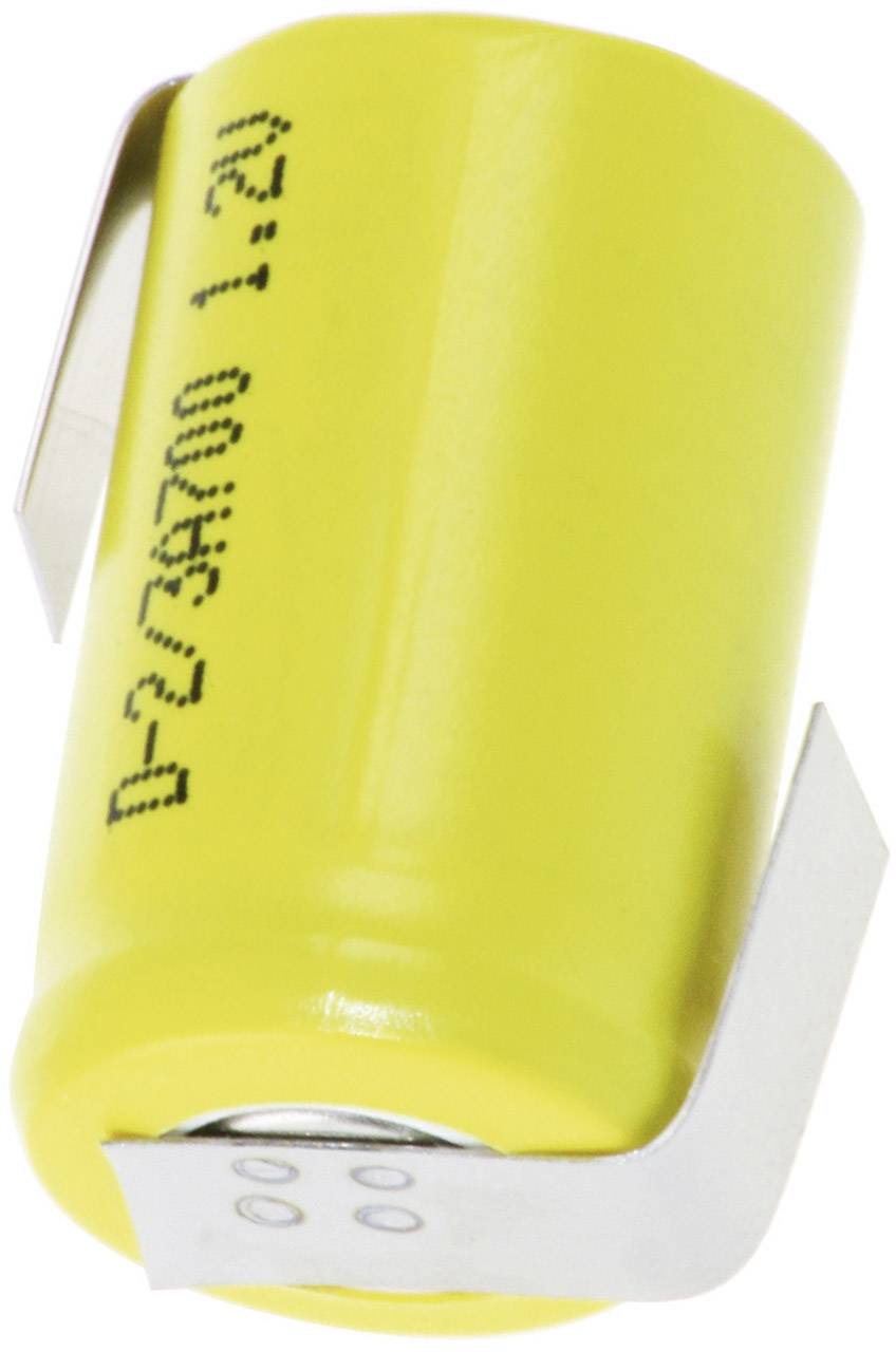 Mexcel 2/3A-ZLF Akumulator specjalny 2/3 A Z-końcówka do lutowania NiCd 1.2 V 670 mAh 1 szt. - obrazek 1