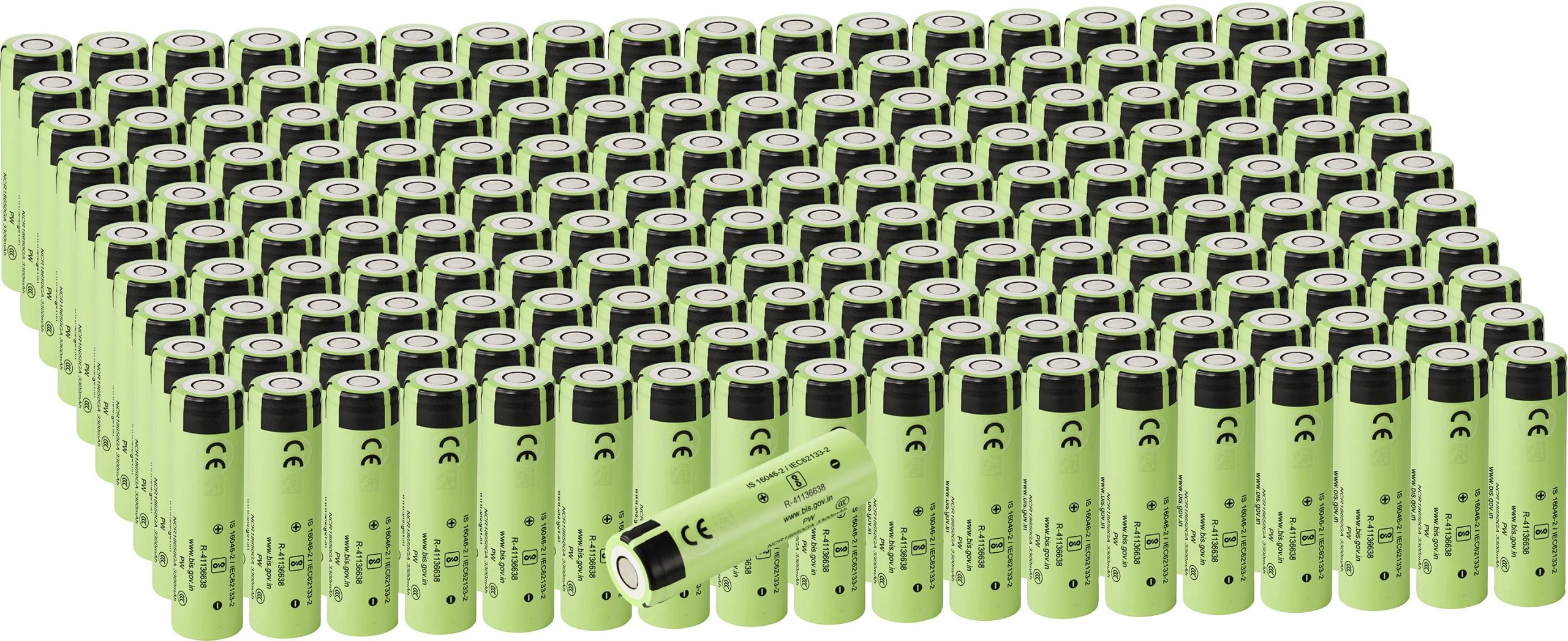 Panasonic NCR18650GA Akumulator specjalny 18650 Płaska-Góra litowe 3.6 V 3300 mAh 180 szt. - obrazek 1