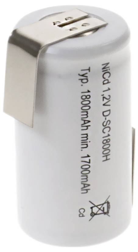 Mexcel Akumulator specjalny Sub-C NiCd 1.2 V 1800 mAh 1 szt. - obrazek 1