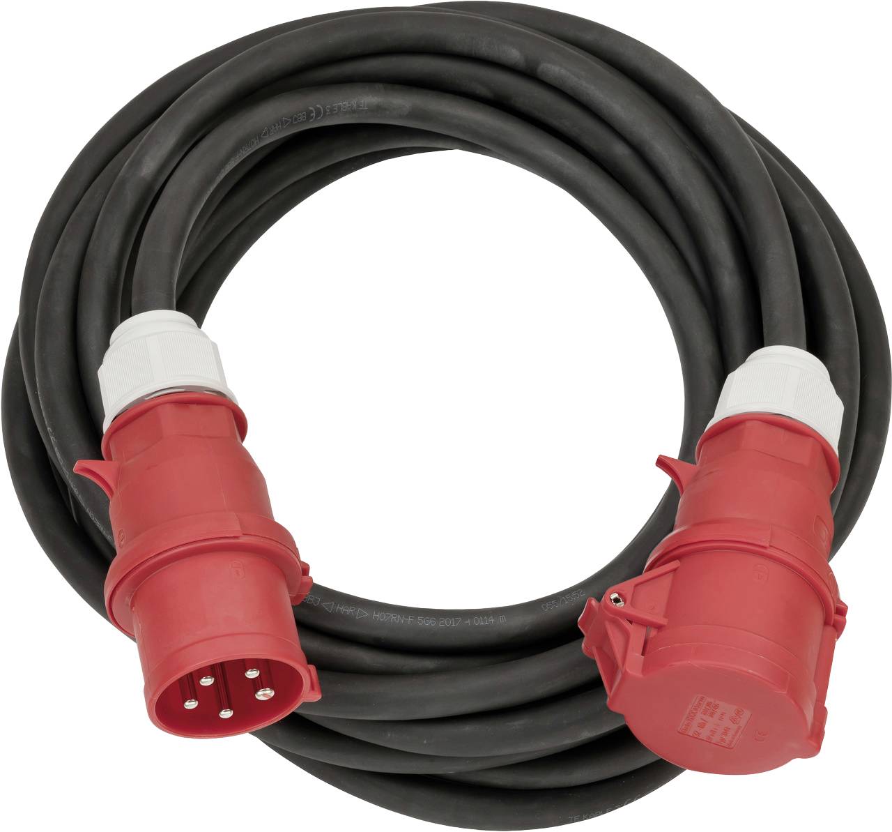 przedłużacz Brennenstuhl H07RN-F 5G6,0 1167320250, gniazdka: 1, H07RN-F 5G 6 mm², 400 V, 32 A, 25.00 m - obrazek 1