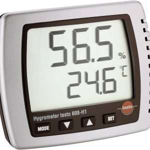 Termohigrometr testo 608-H1, 10 do 98 %, 0 – +50 °C, Kalibracja (ISO) Termohigrometr testo 608-H1, 10 do 98 %, 0 – +50 °C, Kalibracja (ISO)
