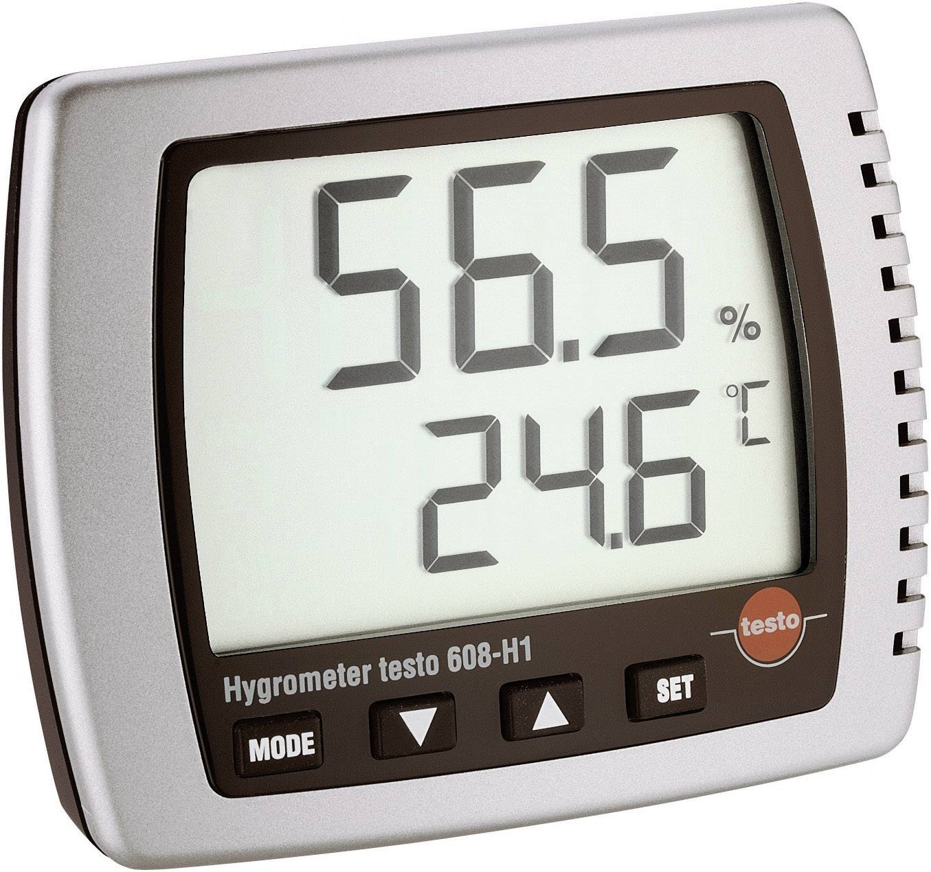 Termohigrometr testo 608-H1, 10 do 98 %, 0 - +50 °C, Kalibracja (ISO) - obrazek 1