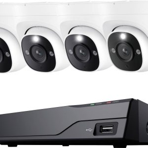 Reolink NVS8-12MD4 LAN IP-Zestaw monitorujący 8-kanałowy z 4 kamerami 4512 x 2512 px