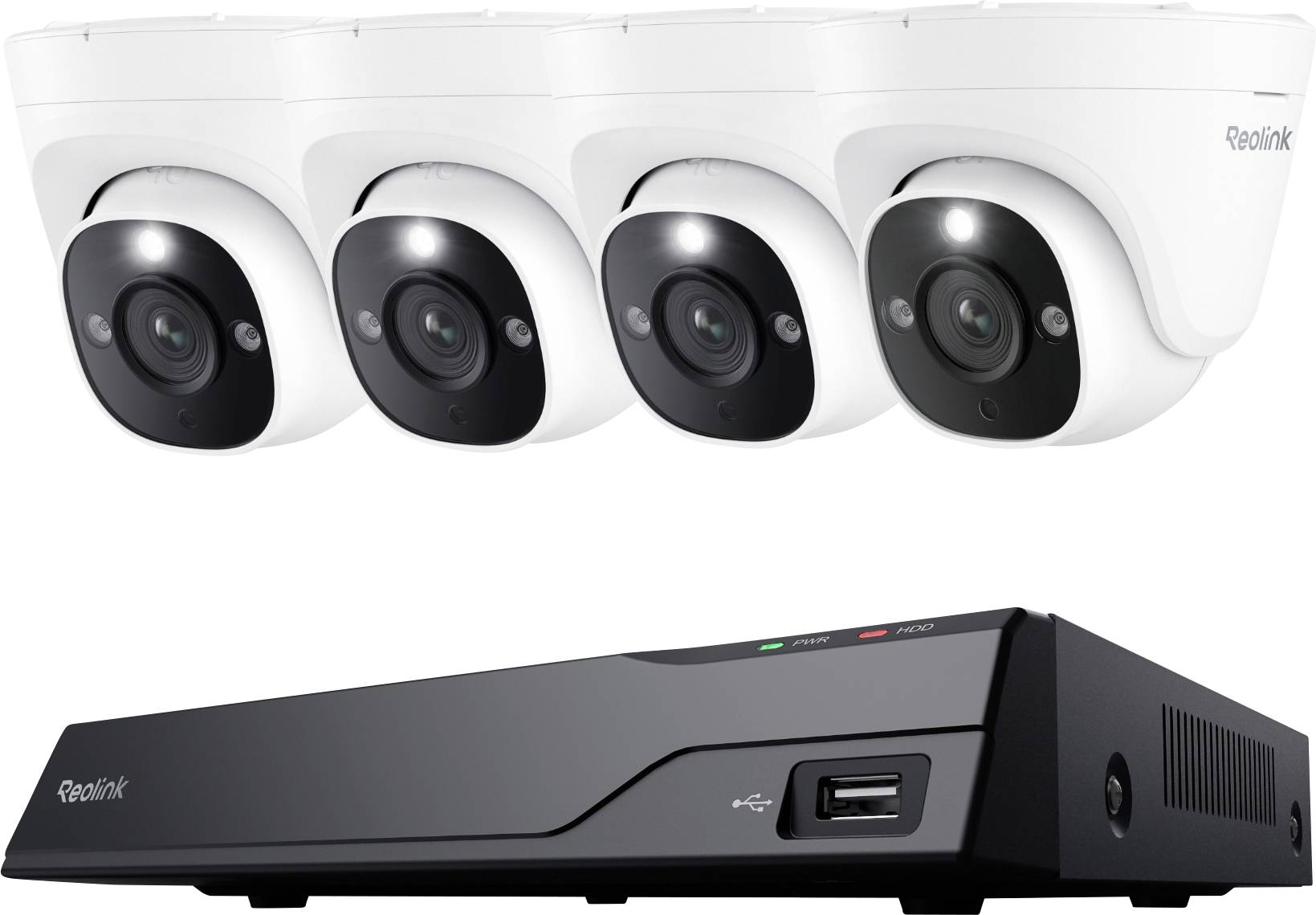 Reolink NVS8-12MD4 LAN IP-Zestaw monitorujący 8-kanałowy z 4 kamerami 4512 x 2512 px - obrazek 1
