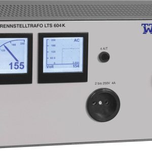 Thalheimer LTS 606-K Transformator separacyjny, laboratoryjny regulowany 1500 VA Ilość wyjść: 1 x 2 – 250 V/AC Thalheimer LTS 606-K Transformator separacyjny, laboratoryjny regulowany 1500 VA Ilość wyjść: 1 x 2 – 250 V/AC