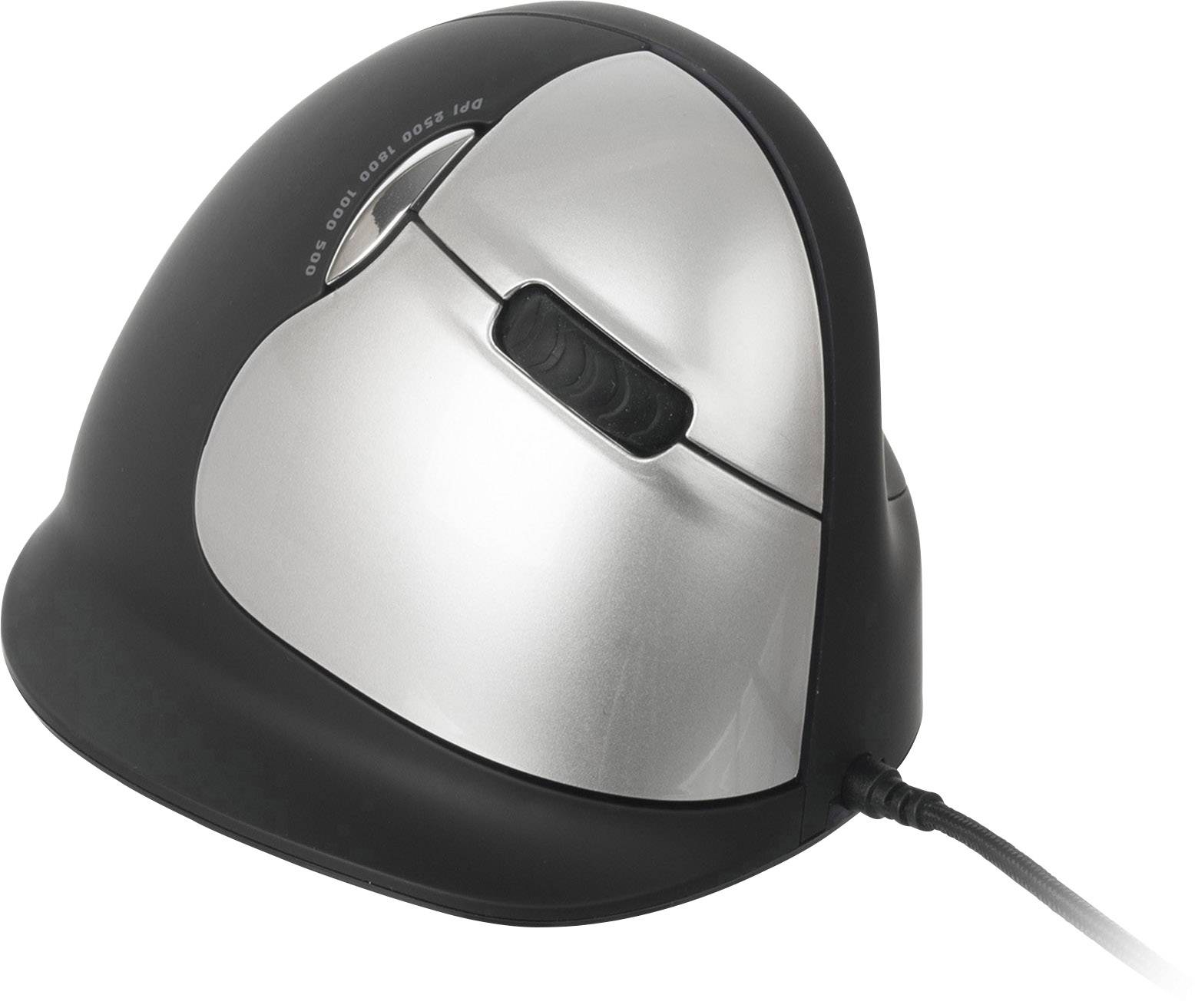 Mysz ergonomiczna USB R-GO Tools RGOHELA 3500 dpi - obrazek 1