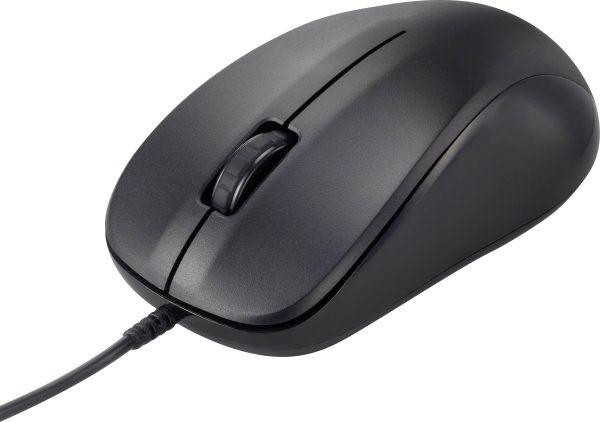 Mysz USB Renkforce RF-WEM-110 optyczny 1000 dpi czarny