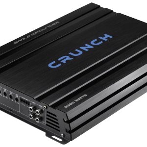 Crunch GPX3300.1D Wzmacniacz cyfrowy jednokanałowy 3300 W Regulacja głośności / tonów niskich / wysokich Pasuje do (Mark Crunch GPX3300.1D Wzmacniacz cyfrowy jednokanałowy 3300 W Regulacja głośności / tonów niskich / wysokich Pasuje do (Mark