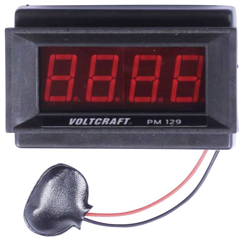 Wskaźnik panelowy cyfrowy VOLTCRAFT PM 129, LED, 20000 pomiarów, zakres 1999, 4 cyfry - obrazek 1
