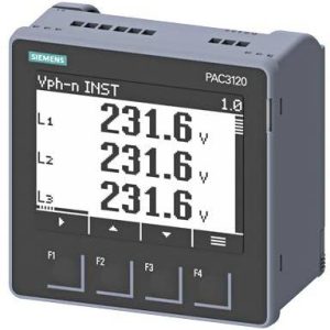 Wskaźnik panelowy cyfrowy Siemens 7KM3120-0BA01-1DA0, Wymiary zabudowy: 92 mm x 92 mm Wskaźnik panelowy cyfrowy Siemens 7KM3120-0BA01-1DA0, Wymiary zabudowy: 92 mm x 92 mm