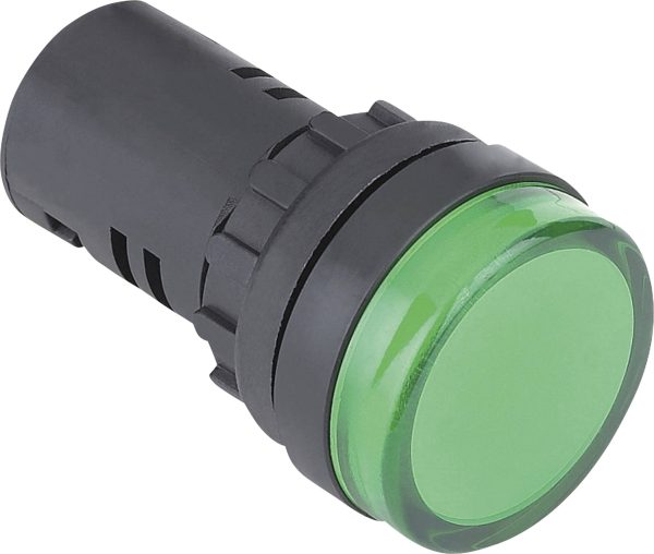 TRU COMPONENTS 140399 Lampka sygnalizacyjna LED AD16-22DS/230V/G, 230 V/AC, 22 mm
