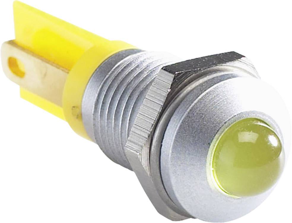 APEM Q8P1CXXB220E Lampka sygnalizacyjna LED Q8P1CXXB220E, 230 V/AC, 8 mm - obrazek 1