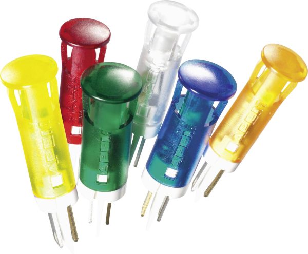 APEM QS61XXW12 Lampka sygnalizacyjna LED QS61XXW12, 12 V/DC, 6 mm