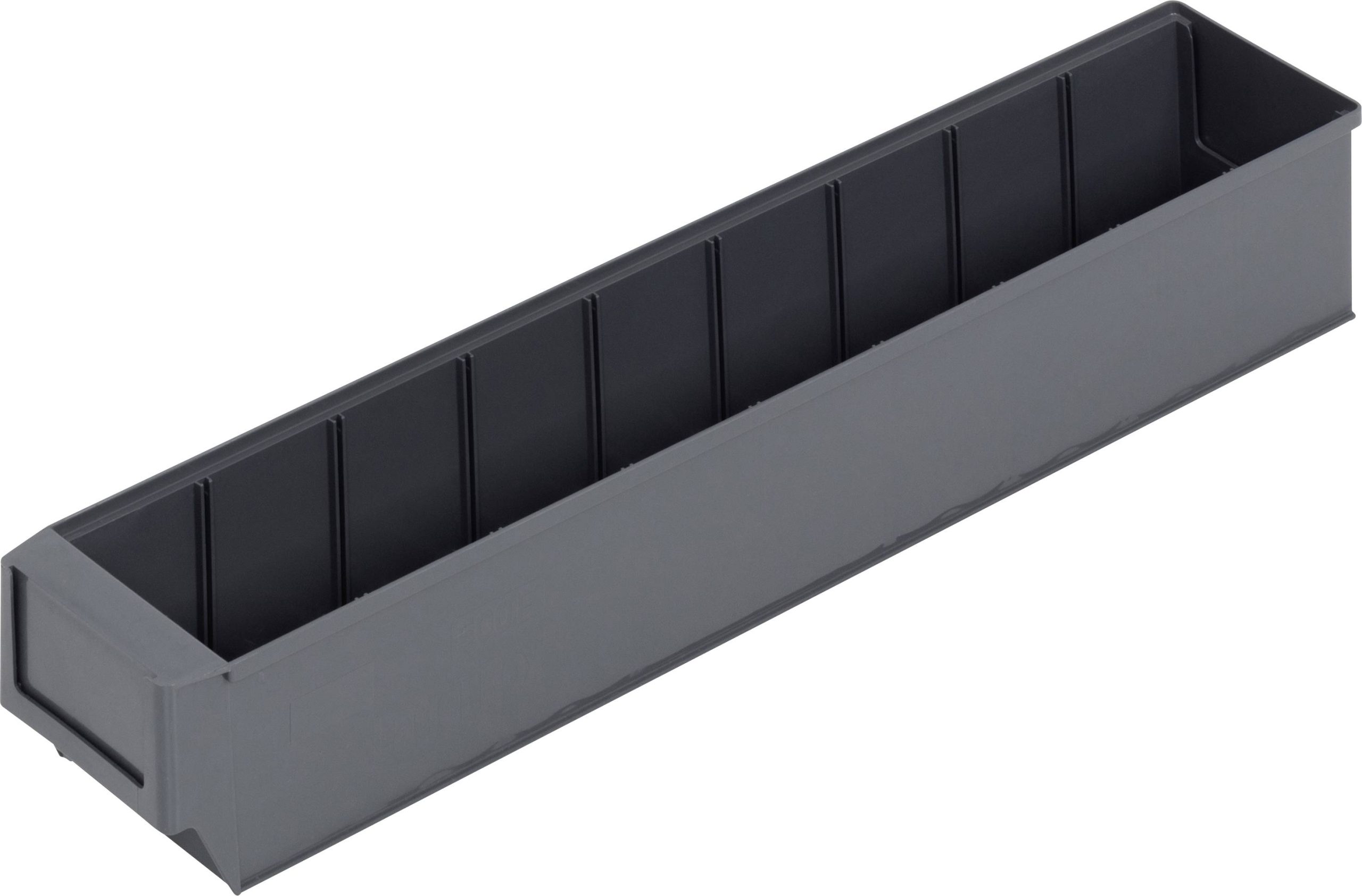 Alutec 66031 Skrzynka magazynowa (D x S x W) 500 x 91 x 81 mm ciemnoszary 1 szt. - obrazek 1