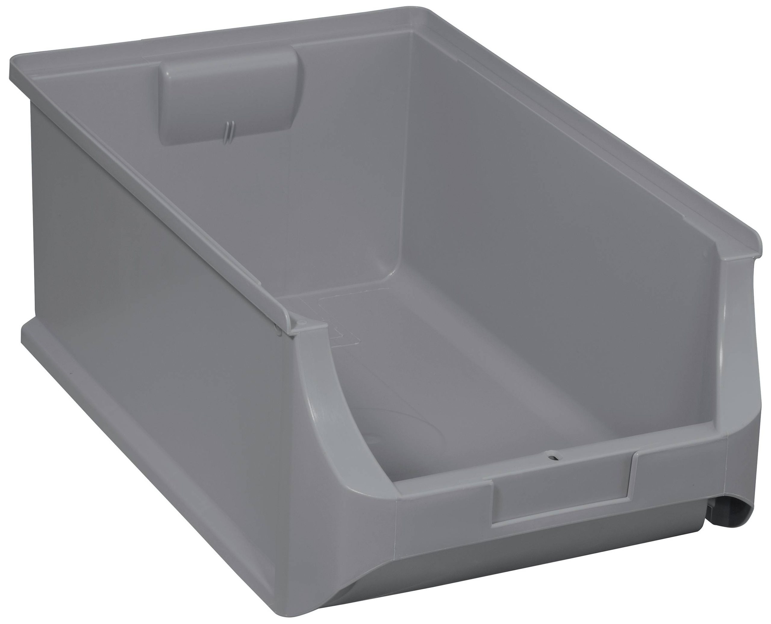 Allit 456277 do warsztatu Skrzynka magazynowa LE-POEV 125KA-SG-FA do sztaplowania (D x S x W) 500 x 310 x 200 mm szary 1 - obrazek 1