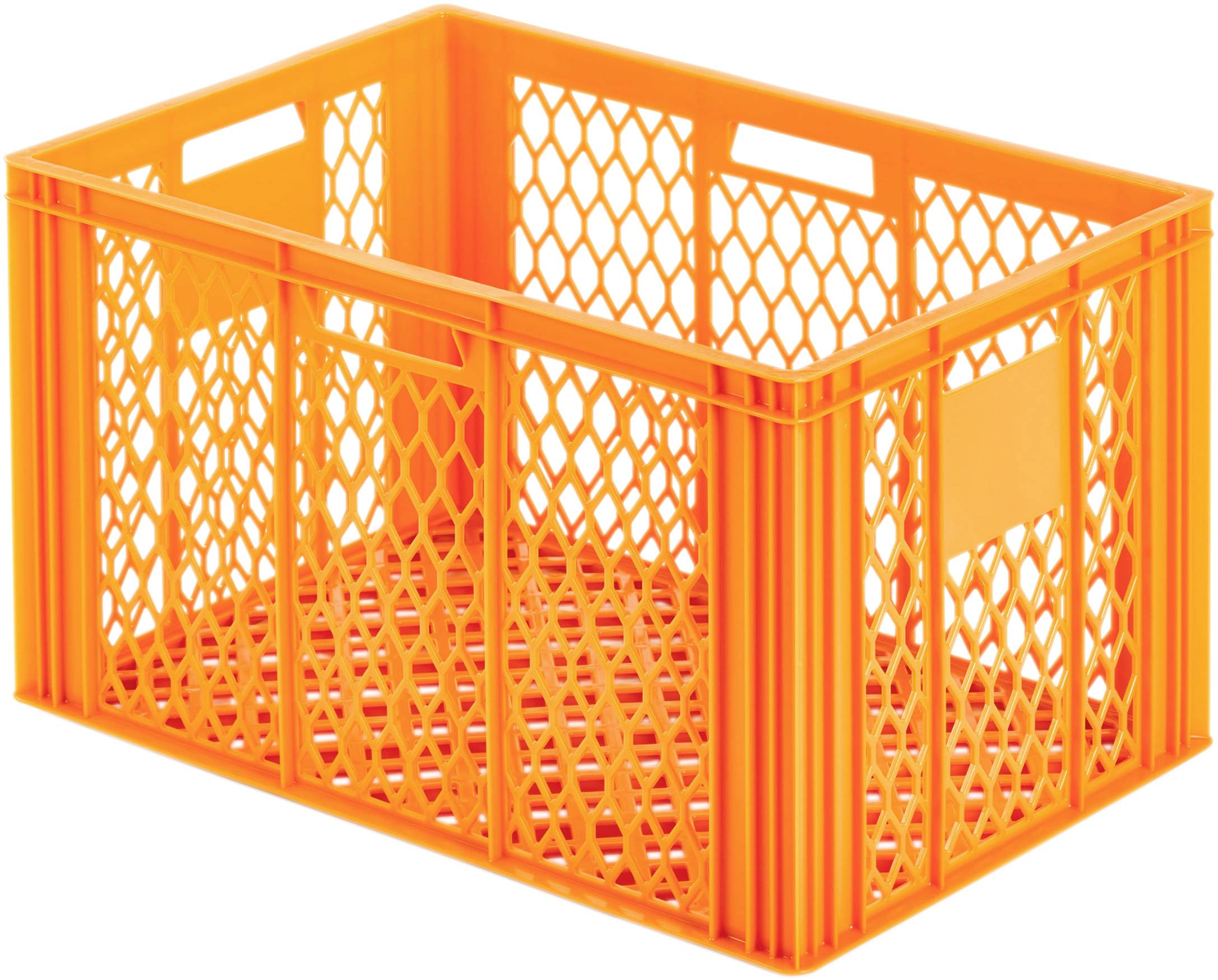 Alutec 75092 Pudełko z tworzywa sztucznego nadaje się na żywność (S x W x G) 600 x 350 x 400 mm pomarańczowy 1 szt. - obrazek 1