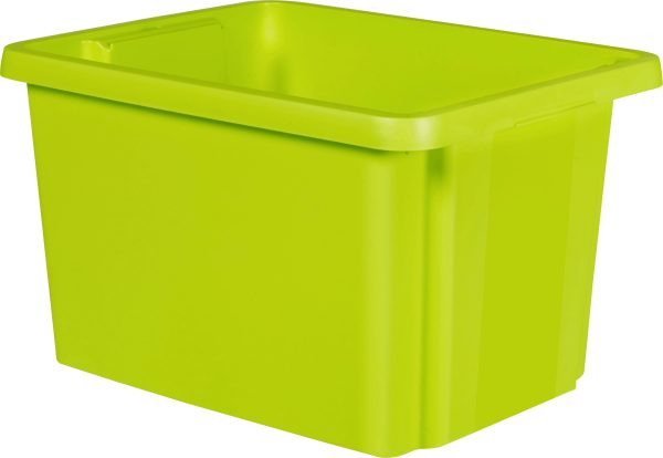 Curver 225499 Pojemnik obrotowy do sztaplowania ESSENTIALS Drehstapelbox 26L, grün do sztaplowania zielony 1 szt.