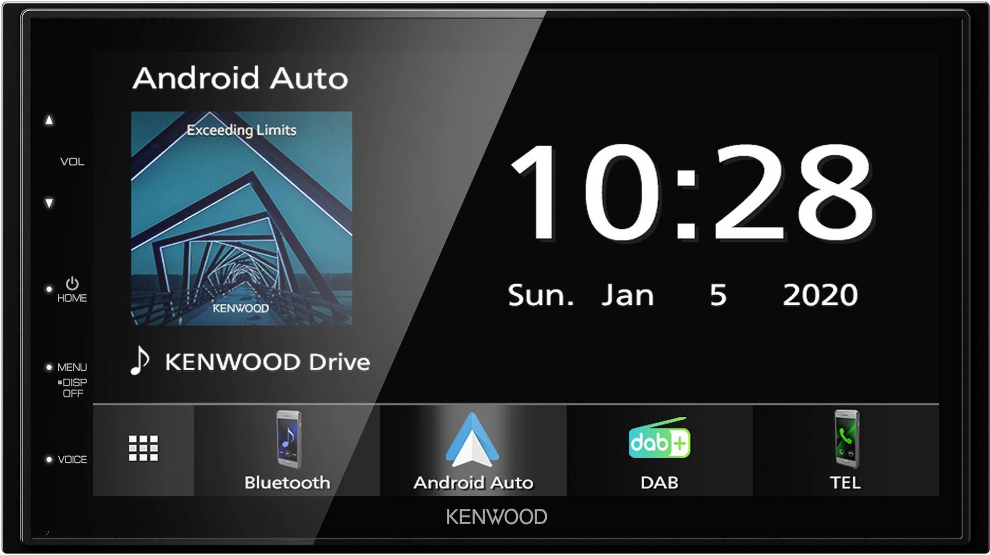 Odtwarzacz multimedialny Double Din Kenwood DMX5020DABS, 4 x 50 W - obrazek 1