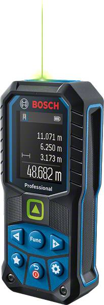 Bosch Professional GLM 50-25 G Dalmierz laserowy Adapter do statywu 6,3 mm (1/4 „) 50 m