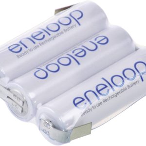 Pakiet akumulatorów AA, NiMH Panasonic eneloop Reihe F1x3, Ilość ogniw: 3, 3.6 V, 1900 mAh, Z-końcówka do lutowania Pakiet akumulatorów AA, NiMH Panasonic eneloop Reihe F1x3, Ilość ogniw: 3, 3.6 V, 1900 mAh, Z-końcówka do lutowania