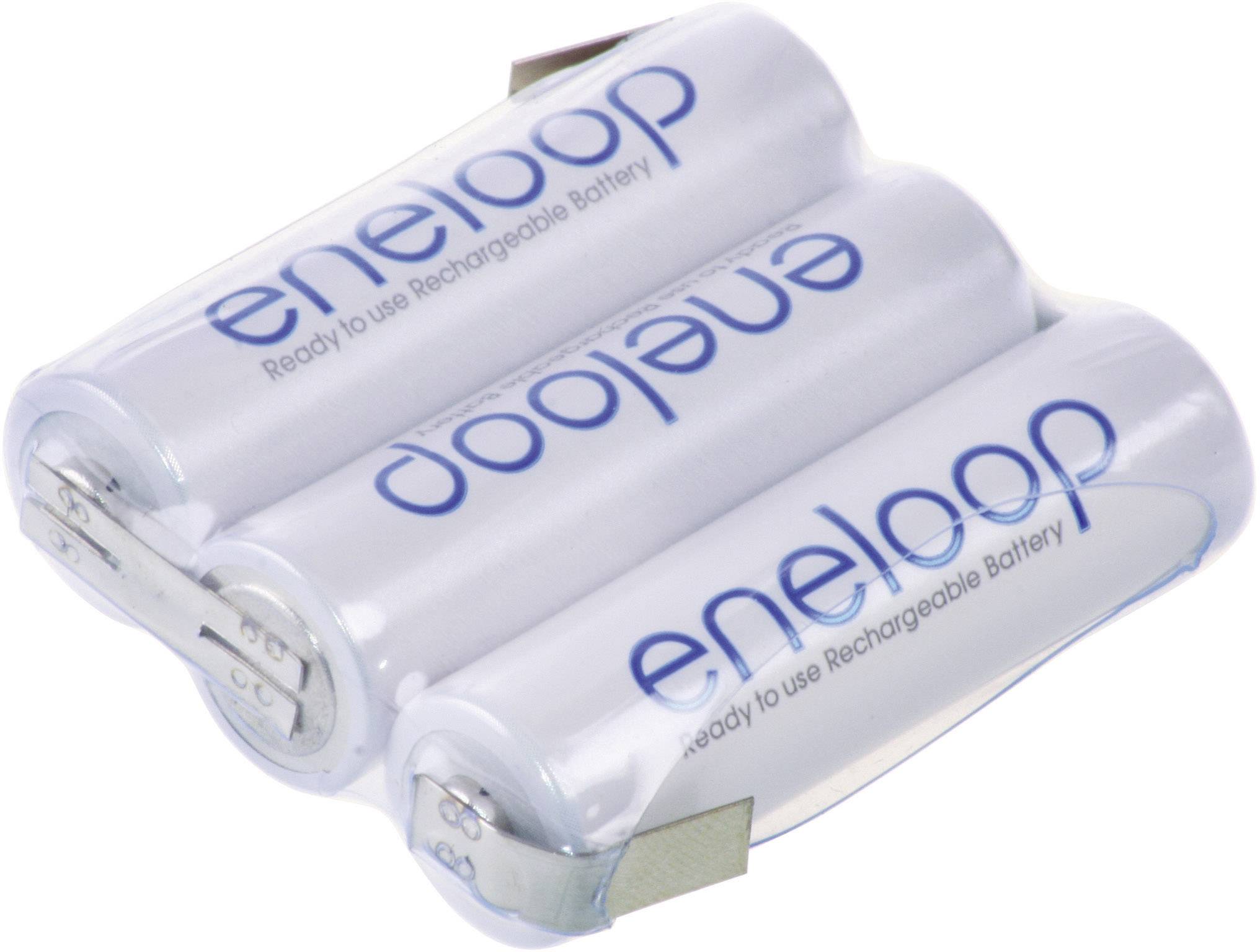 Pakiet akumulatorów AA, NiMH Panasonic eneloop Reihe F1x3, Ilość ogniw: 3, 3.6 V, 1900 mAh, Z-końcówka do lutowania - obrazek 1