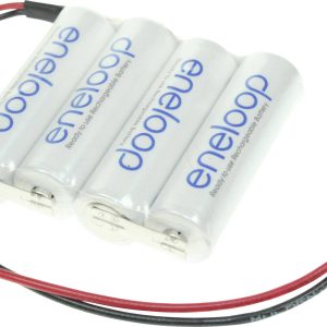 Pakiet akumulatorów AA, NiMH Panasonic eneloop Reihe F1x4 Graupner, Ilość ogniw: 4, 4.8 V, 1900 mAh, Przewód, wtyczka Pakiet akumulatorów AA, NiMH Panasonic eneloop Reihe F1x4 Graupner, Ilość ogniw: 4, 4.8 V, 1900 mAh, Przewód, wtyczka