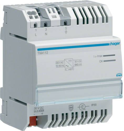 Hager Hausautomatisierung TXA112 (S x W) 72 mm x 90 mm 1 szt.