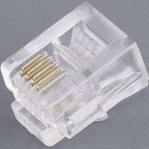 złącze męskie proste RJ11 BKL Electronic 142142 142142 Ilość styków: 6P4C 1 szt. złącze męskie proste RJ11 BKL Electronic 142142 142142 Ilość styków: 6P4C 1 szt.