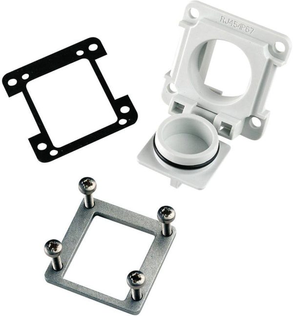 złącze męskie z kołnierzem RJ45 Telegärtner 100023156 1 szt.
