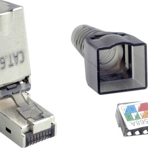 Value 26.99.0373 Złącze męskie RJ45, RJ45, CAT 6a, 1 szt. Value 26.99.0373 Złącze męskie RJ45, RJ45, CAT 6a, 1 szt.