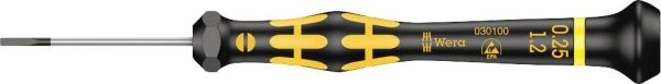 Wkrętak płaski Wera 1578 A 05030100001 Szerokość klingi: 1.2 mm Długość końcówki: 40 mm