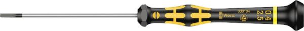 Wkrętak płaski Wera 1578 A 05030104001 Szerokość klingi: 2.5 mm Długość końcówki: 80 mm