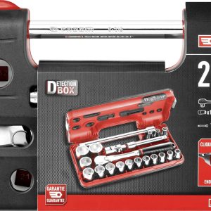 Zestaw kluczy nasadowych Facom SL.DBOX1PB 1/2″ (12.5 mm) Zestaw kluczy nasadowych Facom SL.DBOX1PB 1/2″ (12.5 mm)