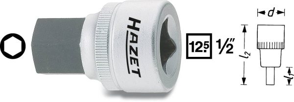 Nasadka trzpieniowa Hazet 985-14 985-14 1/2″ (12.5 mm)